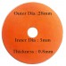 Sucker Rubber Flat